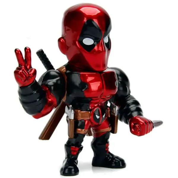 Marvel: Metalfigs Deadpool kovinska figurica 10cm - Simba Toys slika 2