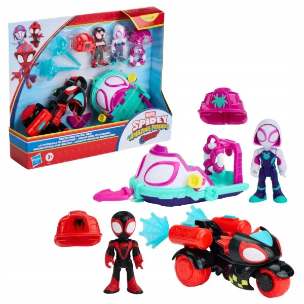 Marvel: Spider-Man in čudoviti prijatelji Rescue Webs Patrol komplet za igro - Hasbro slika 2