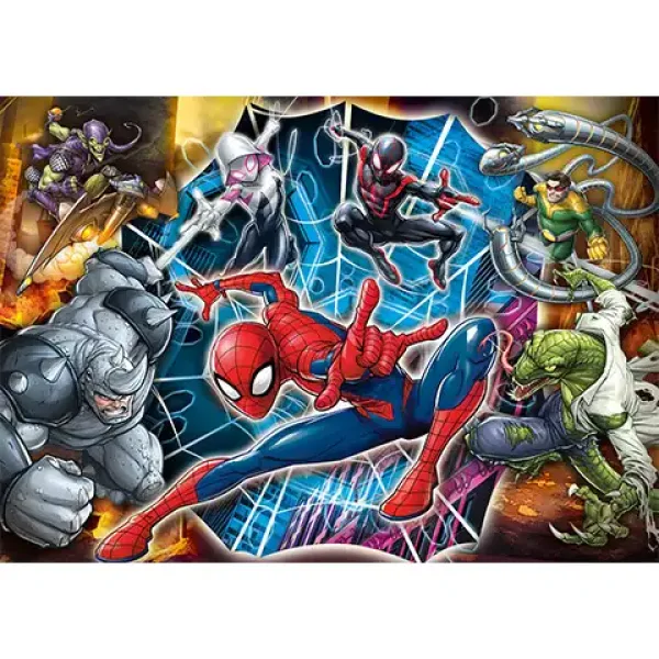 Marvel Spider-Man in njegovi sovražniki 104-delna maxi sestavljanka - Clementoni slika 2