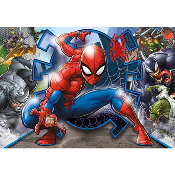 Marvel Spider-Man Supercolor 104-delni puzzle - Clementoni slika 2