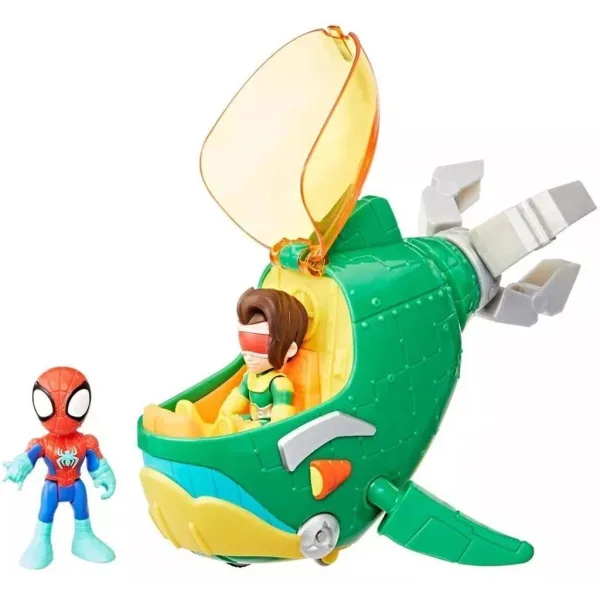 Marvel Spidey in njegovi čudoviti prijatelji: Water-Webs igralni komplet z morskim kitom Doktorja Octopusa - Hasbro slika 2