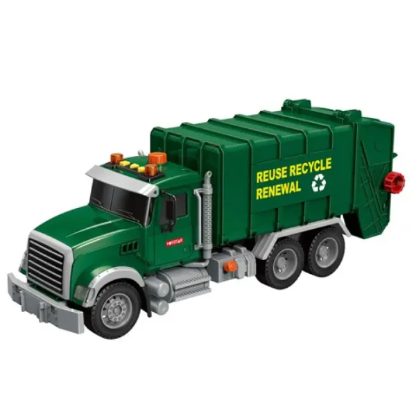 Mega Truck: Tovornjak za zbiranje selektivnih odpadkov s svetlobnimi in zvočnimi efekti 40x14x21cm slika 2
