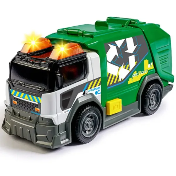 Mestni smetarski tovornjak z lučjo in zvokom 15cm - Dickie Toys slika 2