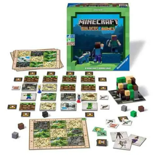 Minecraft: Builders & Boimes Družabna igra - Ravensburger slika 2