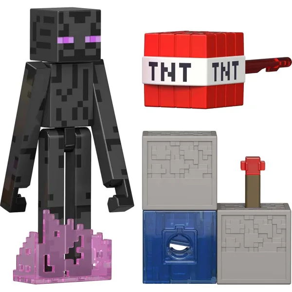 Minecraft: Enderman likovna figura z dodatki - Mattel slika 2