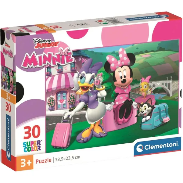 Minnie miška 30kos supercolor puzzle - Clementoni slika 1