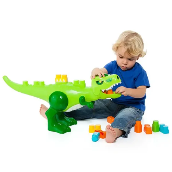 Molto: Blocks 30-delni set gradbenih kock dinozaver slika 3