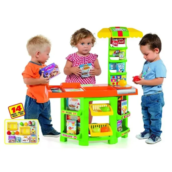 Molto: Mini Market 14-delni igralni komplet 58x28x77cm slika 3