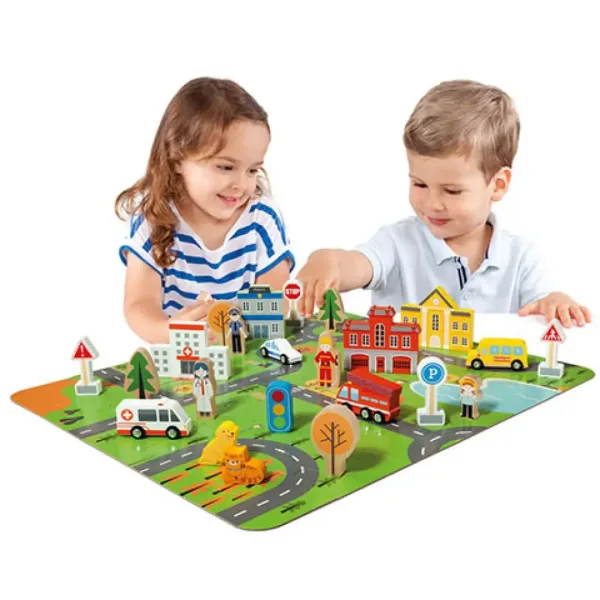 Molto: Nature My First mesto 55-delni lesen igralni set slika 4