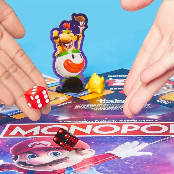 Monopoly Super Mario Galaksija Igra s kartami - Hasbro slika 4