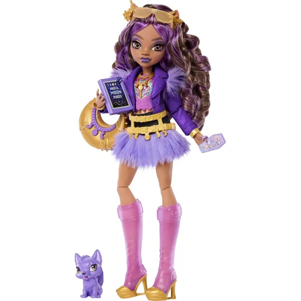 Monster High lutka Clawdeen Wolf s pripomočki - Mattel slika 3