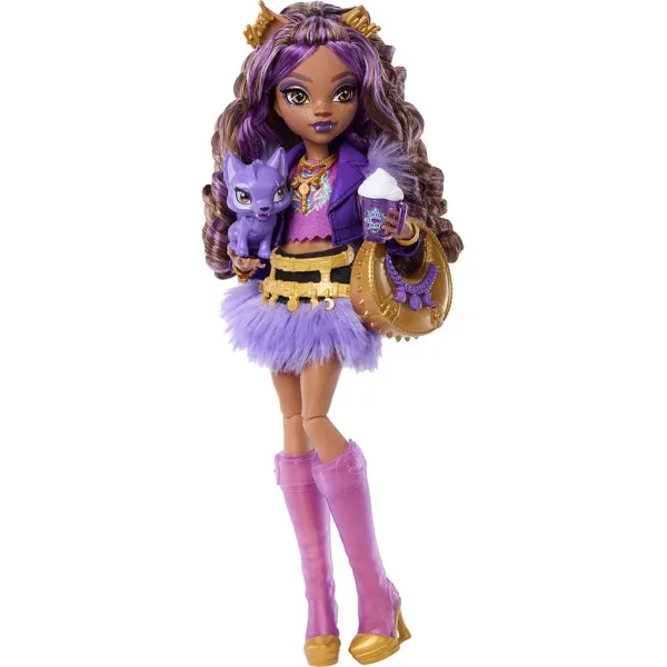 Monster High lutka Clawdeen Wolf s pripomočki - Mattel slika 4