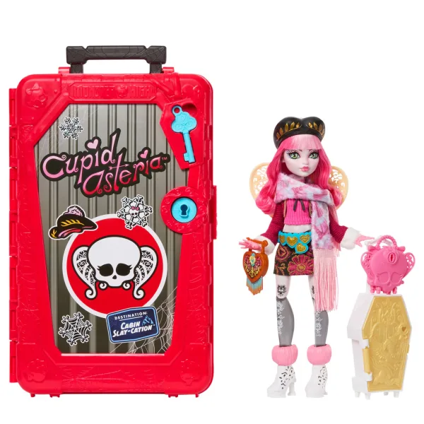 Monster High Grozno Prijatelji Skrivnosti - Grozno Zatočišče - Cupid Asteria - Mattel slika 2