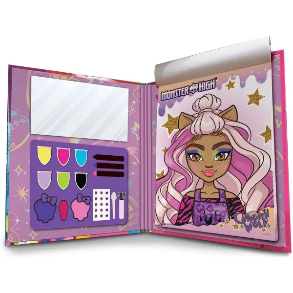 Monster High: Knjiga za ličenje in barvanje, 44 strani – Lisciani slika 2