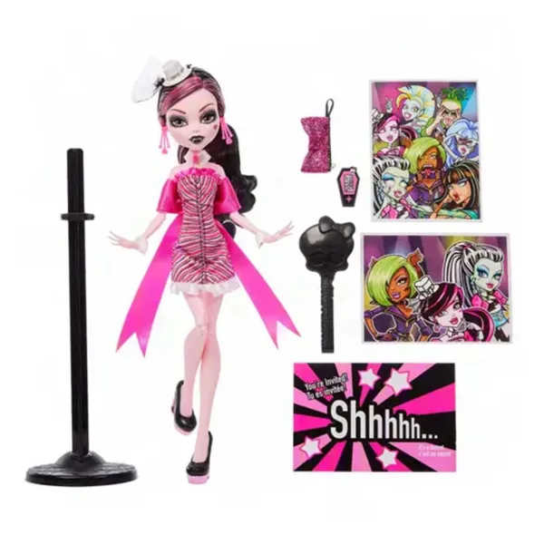 Monster High: Zora plesa Draculaura punčka - Mattel slika 2