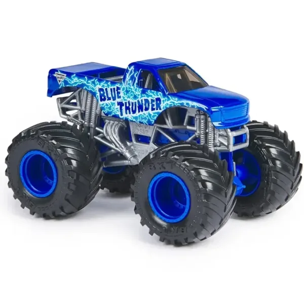 Monster Jam: Blue Thunder monster truck avto – 1:64 – Spin Master slika 2