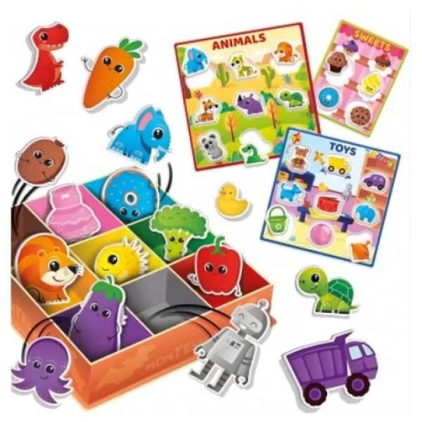 Montessori Baby: Igra za razvrščanje barv slika 2