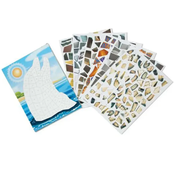 Mozaični zvezek z nalepkami Melissa & Doug: Ocean slika 2