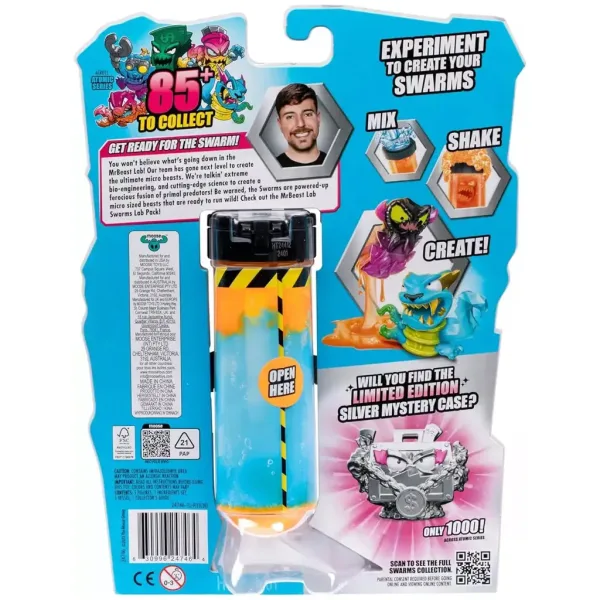 Mr. Beast: Laboratorijski roji pošasti s steklenicami 5 kosov set 2. serija slika 4