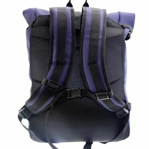 Must: Modra ergonomska šolska torba, nahrbtnik z zaponkami 30 x 12 x 52 cm slika 2