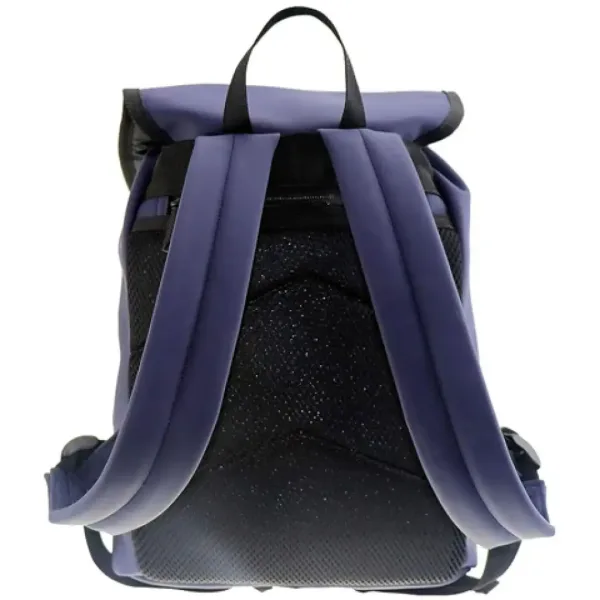 Must: Modra šolska torba, nahrbtnik z zaponko 22 x 11 x 31 cm slika 2