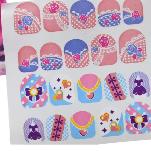 Nail Art: Set za manikuro s kovčkom, laki za nohte in dodatki slika 4