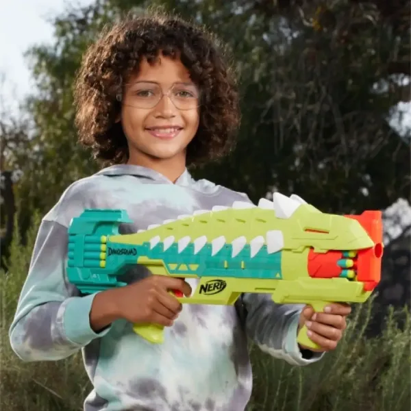 Nerf DinoSquad Armorstrike orožje za spužvaste naboje – Hasbro slika 3