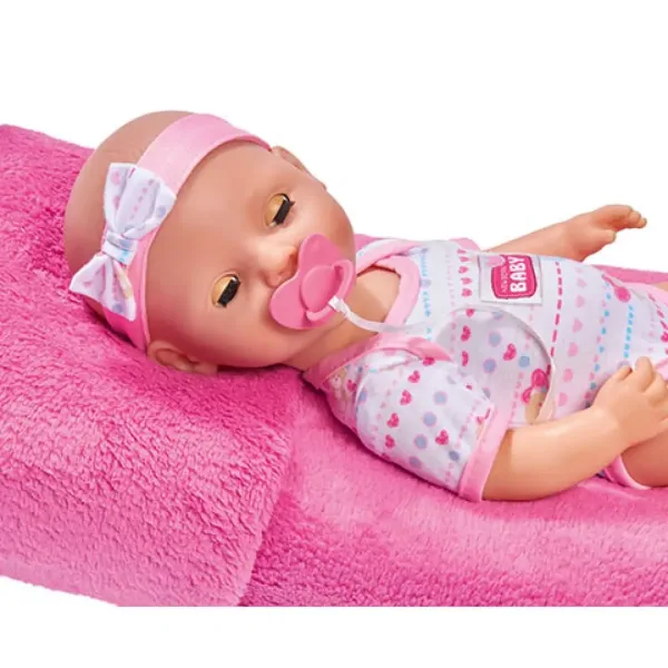New Born Baby Lulajoča lutka z dodatki 43cm - Simba Toys slika 3