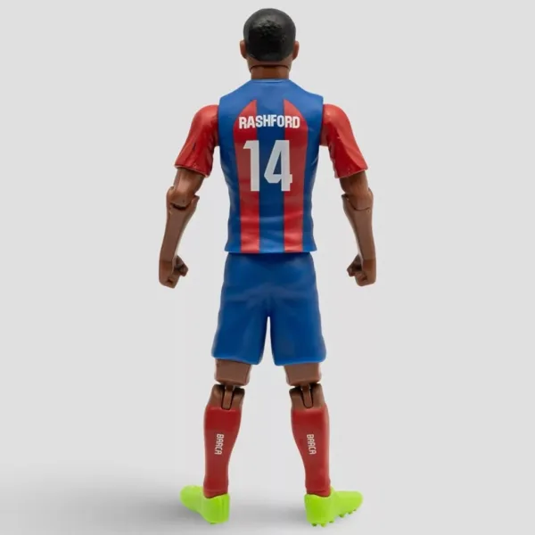 Nogometni akcijski figure, 20 cm - FC Barcelona, Rashford v dresu s številko 14 slika 3