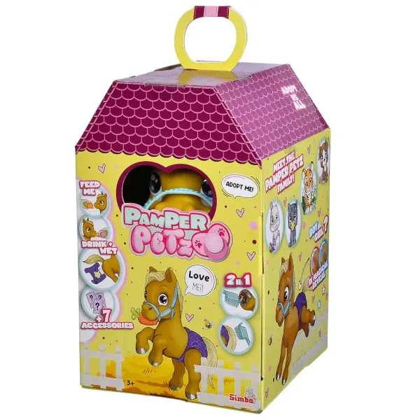 Pamper Petz: Lulajoč poni z dodatki - Simba Toys slika 5