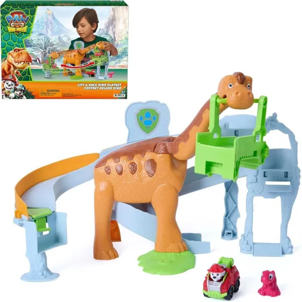 Paw Patrol Dino Film - Dino velika vozna steza igrača - Spin Master slika 2