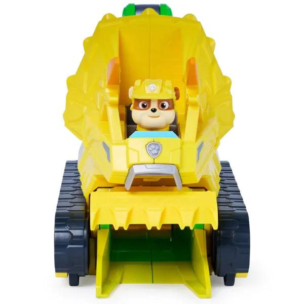 Paw Patrol Dinosaurus Film: Chomp & Rescue grizljiva vozila s figurico Rubble - Spin Master slika 2