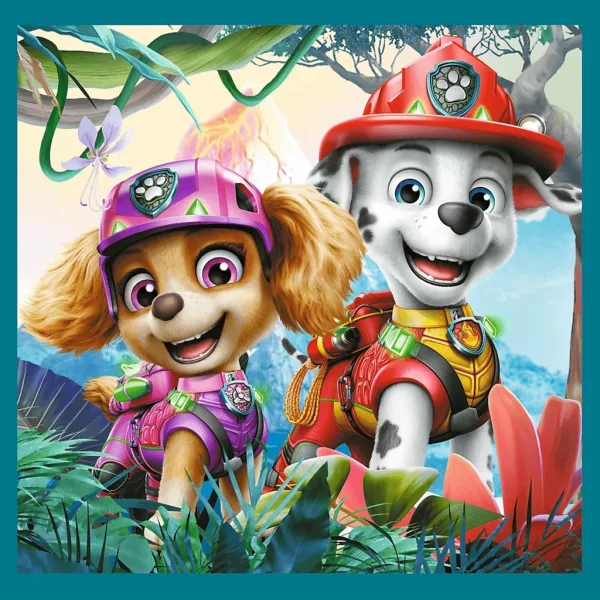 Paw Patrol Otok Dinosavov - 3 v 1 20, 36, 50 delni puzzle - Trefl slika 2