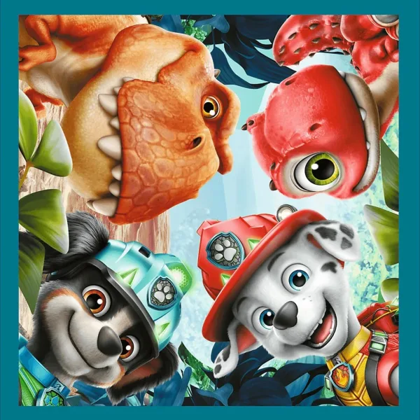 Paw Patrol Otok Dinosavov - 3 v 1 20, 36, 50 delni puzzle - Trefl slika 4
