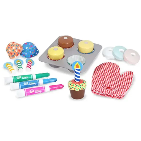 Peka-cooking Cupcake igrača set - Melissa & Doug slika 2