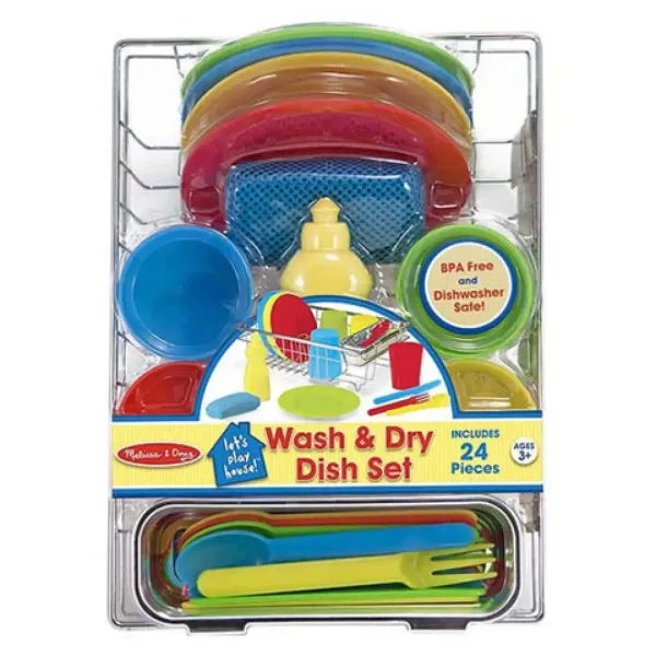 Kuhanje-pečenje kuhinjski jedilni set z cedilom igrača - Melissa & Doug slika 3
