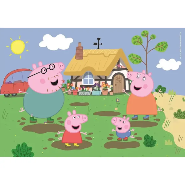 Peppa prašiček 30-delni puzzle - Clementoni slika 2