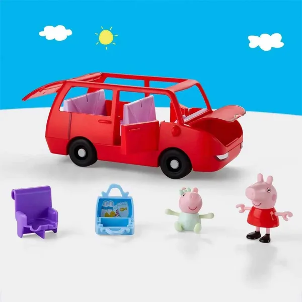 Peppa pujsa: Peppina velika družinska avto igrača - Hasbro slika 3