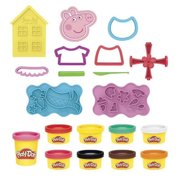 Play-Doh: Pujsa Pepa Stylin set za modeliranje z dodatki - Hasbro slika 2