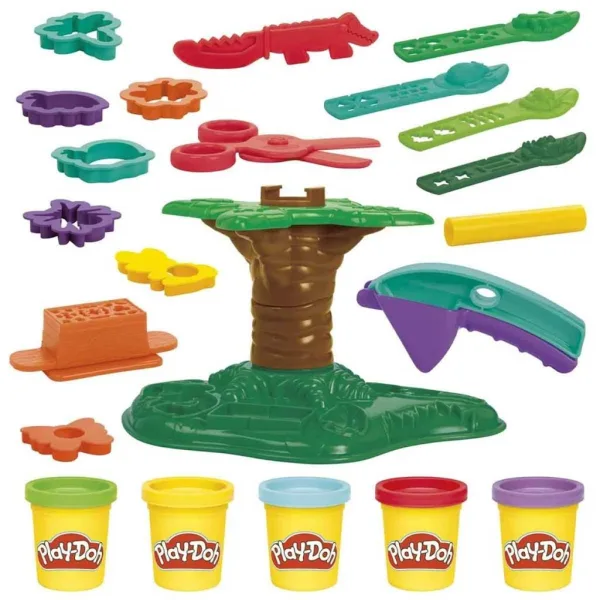 Play-Doh: Treetop creations set za modeliranje 5 kosov s posodami in drugimi dodatki - Hasbro slika 3