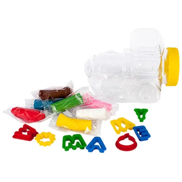 Play-Dough: Heroes Komplet plastelina 8x15g vlak slika 2