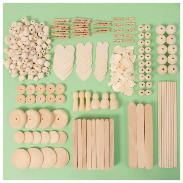 PlayBox: Lesena gradbena sestava mix slika 2