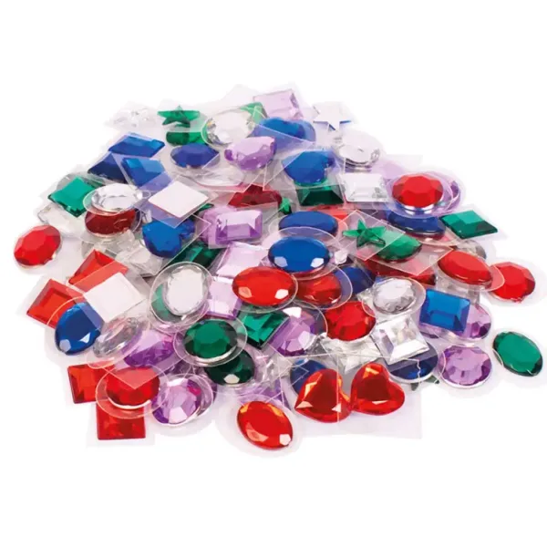 PlayBox: Samolepilni kristalni kamenčki 150kosov 10-14mm slika 2