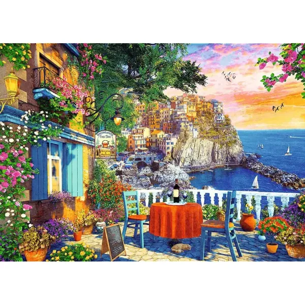 Pogled na Cinque Terre 1000-delni puzzle - Trefl slika 2