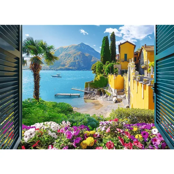 Pogled na Comsko jezero 1000-delni puzzle - Trefl slika 2
