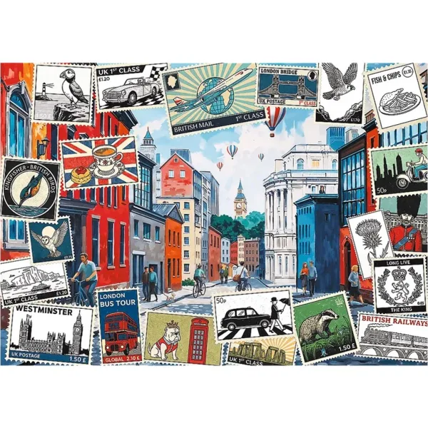 Pozdrav iz Londona – 500 delni Creative puzzle – Trefl slika 2