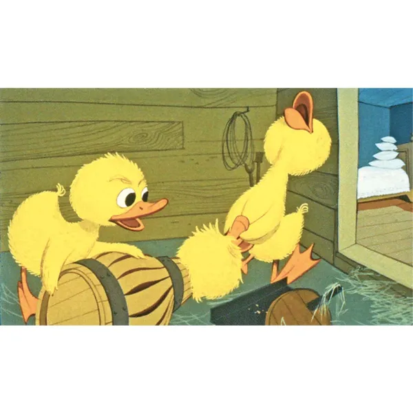 Pohlepna mala račka diapozitiv slika 3