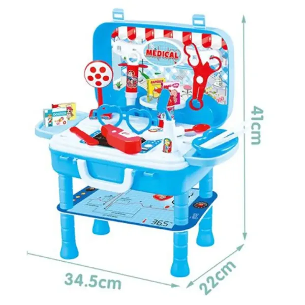 Prenosna zdravniška miza v škatli 34,5x22x41cm slika 2