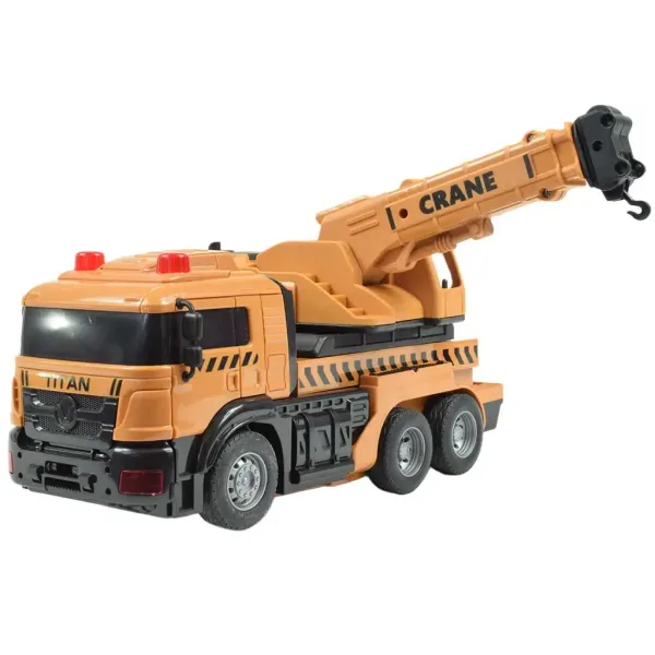 Preoblikovalni  žerjav avtomobil Autobot Titan robot na daljinsko upravljanje RC 27 MHz 26 cm slika 3