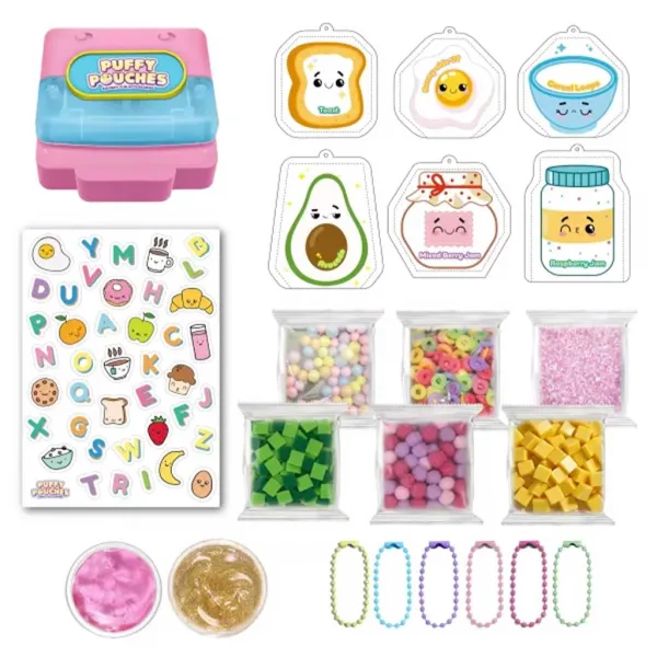 Puffy Pouches: Pufi charm design set - zajtrki slika 2